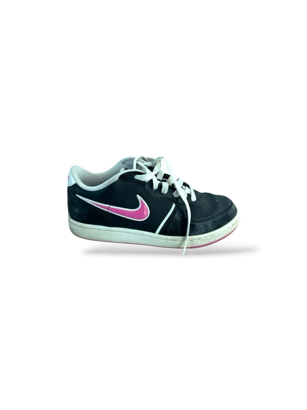 Vintage Black and Pink Nike Air Forces